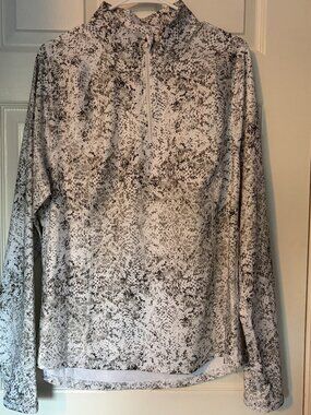 Ideology 1/4 Zip Pullover Top XL Long Sleeve Sweater Jogging Running Workout